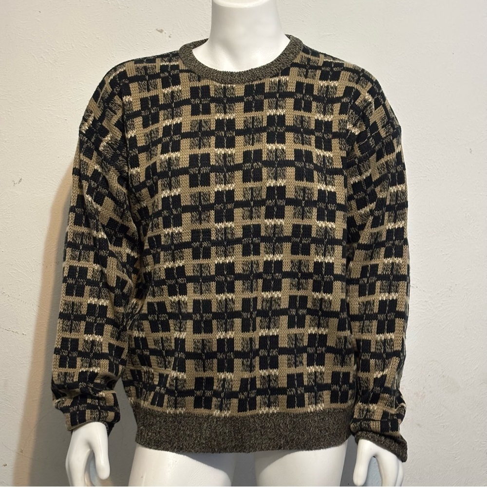 Windridge Men's Geometric Acrylic Sweater Size XLT